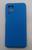 Capa Capinha para Samsung Galaxy a22 4g tela 6.4 Silicone Aveludada Premium Azul