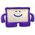Capa Capinha para Samsung Tablet Galaxy Tab A8 tela 10.5 X200 X205 infantil Bracinho Anti Impacto lilas
