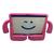 Capa Capinha para Samsung Tablet Galaxy Tab A8 tela 10.5 X200 X205 infantil Bracinho Anti Impacto rosa