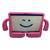 Capa Capinha para Samsung Tablet Tab A8 X200 X205 tela 10.5 A7 T500 T505 infantil Rosa