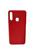 Capa Capinha Samsung Galaxy A20s Silicone vermelha