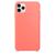 Capa Capinha Silicone Compatível Com Apple iPhone 11 Pro Rosa-chiclete