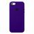 Capinha Compatível Com iPhone 5 E 5s Se Silicone com interior aveludado Diversas Cores Violeta