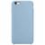 Capa Capinha Silicone Compatível Com Apple iPhone 6 E 6s Azul Bebê