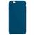 Capa Capinha Silicone Compatível Com Apple iPhone 6 E 6s Azul Holandês