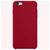 Capa Capinha Silicone Compatível Com Apple iPhone 6 E 6s Vinho