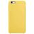 Capa Capinha Silicone Compatível Com Apple iPhone 6s Plus Amarelo