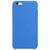Capa Capinha Silicone Compatível Com Apple iPhone 6s Plus Azul Royal