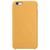 Capa Capinha Silicone Compatível Com Apple iPhone 6s Plus Mostarda