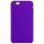 Capa Capinha Silicone Compatível Com Apple iPhone 6s Plus Violeta