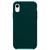 Capa Capinha Silicone Compatível Com Apple iPhone XR Verde Escuro