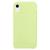 Capa Capinha Silicone Compatível Com Apple iPhone XR Verde Pistache