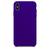 Capa Capinha Silicone Compatível Com Apple iPhone XS Max Violeta Escuro