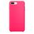 Capa Capinha Silicone Compatível Com iPhone 7 Plus E 8 Plus Rosa Pink