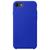 Capa Capinha Silicone Veludo Compatível Com iPhone 7 8 E Se Azul Bic