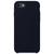 Capa Capinha Silicone Veludo Compatível Com iPhone 7 8 E Se Azul Cobalto