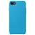 Capa Capinha Silicone Veludo Compatível Com iPhone 7 8 E Se Azul Piscina