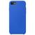 Capa Capinha Silicone Veludo Compatível Com iPhone 7 8 E Se Azul Royal