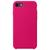 Capa Capinha Silicone Veludo Compatível Com iPhone 7 8 E Se Rosa Pink