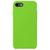 Capa Capinha Silicone Veludo Compatível Com iPhone 7 8 E Se Verde Neon