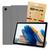 Capa Capinha Tab A8 Tablet A8 10.5 Polegadas Case Smart Magnética Slim Aveludada Premium + Pelicula Cinza Grafite