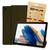 Capa Capinha Tab A8 Tablet A8 10.5 Polegadas Case Smart Magnética Slim Aveludada Premium + Pelicula Marrom