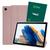 Capa Capinha Tab A8 Tablet A8 10.5 Polegadas Case Smart Magnética Slim + Pelicula HPrime Premium Rosê