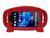 Capa Capinha Tablet Multilaser M7s Plus M7 Plus M7 Tela 7 Polegadas Silicone Infantil + Pelicula Vermelha