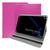 Capa Capinha Tablet Positivo Tab Q8 Tela 8 Polegadas Pasta Suporte Case Protetora Reforçada Premium Pink