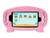 Capa Capinha Tablet Positivo Twist Tab T770 Tela 7 Polegadas Case Protetora Silicone Infantil Rosa