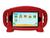 Capa Capinha Tablet Positivo Twist Tab T770 Tela 7 Polegadas Case Protetora Silicone Infantil Vermelha
