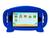 Capa Capinha Tablet Positivo Twist Tab T770 Tela 7 Polegadas Case Protetora Silicone Infantil Azul