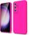 Capa Capinha Tpu Silicone Fosca Para Samsung Galaxy S23 Fe Rosa pink