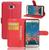 Capa carteira capinha flip cover compatível com Samsung Galaxy J7 Prime Vermelho