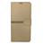 Capa Carteira Para Samsung Galaxy A01 Core (Tela de 5.3) Capinha Case Dourada