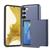 Capa Carteira Porta Cartão Embutido para o Samsung Galaxy S23 / S23 Plus / S23 Ultra Azul