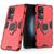 Capa Case Anti Impacto Anel Magnetico Para Xiaomi Mi 12T Pro Vermelho