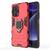 Capa Case Anti Impacto Anel Magnetico Para Xiaomi Poco F5 Vermelho