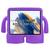 Capa Case Anti Shock Tablet P/ Galaxy Tab A8 X200 X205 10.5 infantil silicone Lilás