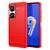 Capa Case Asus Zenfone 9 (2022) e Zenfone 10 (2023) Carbon Fiber Anti Impacto Vermelho