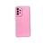 Capa Case Aveludada Samsung A01 ao a14 ROSA BEBE