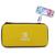Capa Case Bolsa Mini Bag Rígida Compatível com Console Nintendo Switch Lite Jogo Acessorios + Película Lite Vidro Amarelo