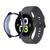 Capa Case Bumper 360º Silicone TPU Compatível com Galaxy Watch 5 44mm Azul
