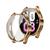 Capa Case Bumper 360º Silicone TPU Compatível com Galaxy Watch 5 44mm Rose Gold