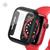 Capa Case Bumper Vidro Temperado Para Apple Watch 3 2 1 38mm Preto