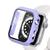 Capa Case Bumper Vidro Temperado Para Apple Watch 3 2 1 38mm Azul-Claro