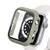 Capa Case Bumper Vidro Temperado Para Apple Watch 3 2 1 38mm Cinza