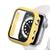 Capa Case Bumper Vidro Temperado Para Apple Watch 3 2 1 38mm Amarelo