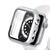 Capa Case Bumper Vidro Temperado Para Apple Watch 3 2 1 38mm Prata