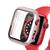 Capa Case Bumper Vidro Temperado Para Apple Watch 3 2 1 38mm Rose Metalizado